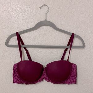 Maidenform maroon bra size: 36C